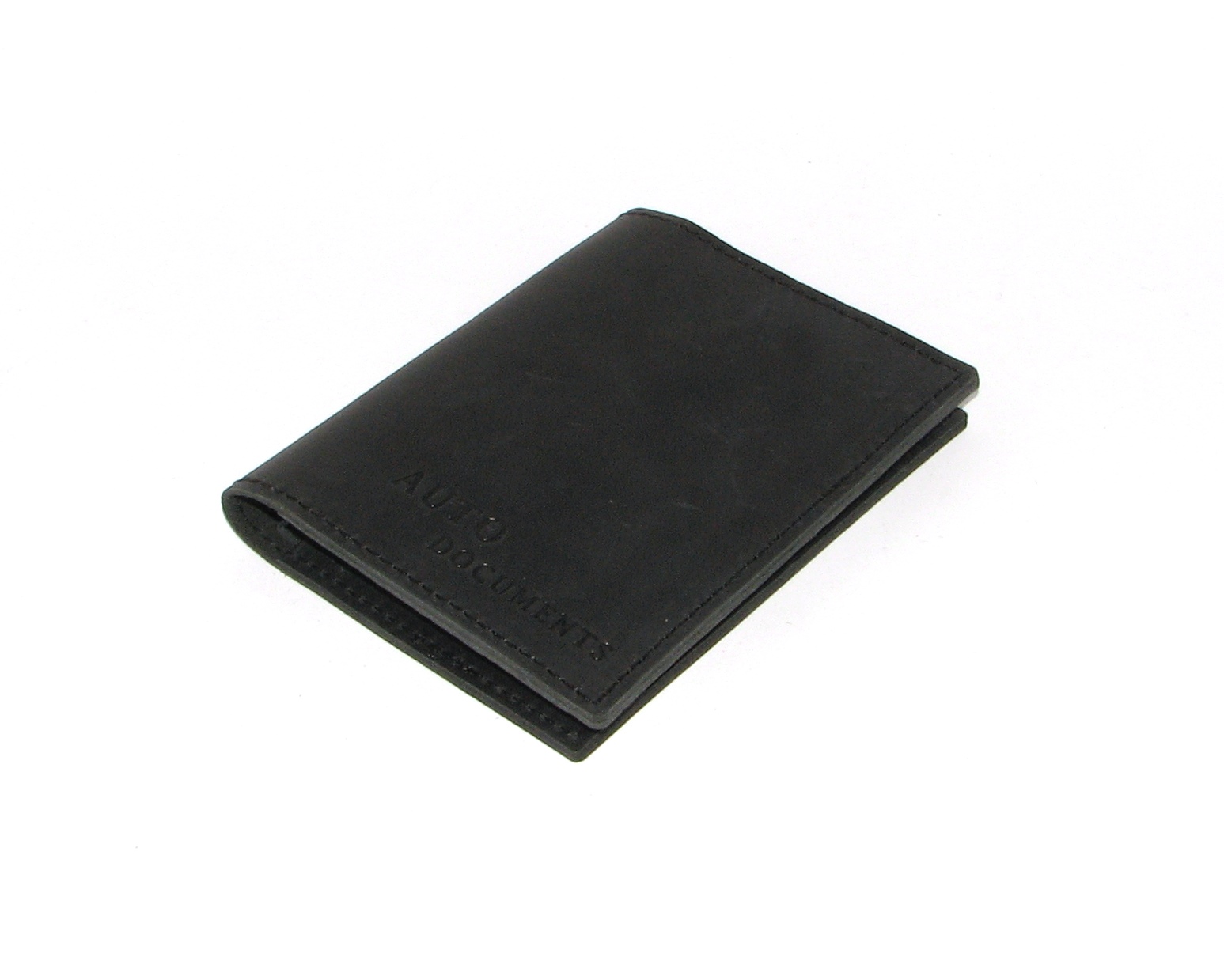 Шкіряна обкладинка для автодокументів DNK Leather DNK Auto H чорна Шкіряна обкладинка для автодокументів DNK Leather DNK Auto H чорна